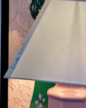 Load image into Gallery viewer, Square Pyramid Lampshade-Boys with Red Lips #1