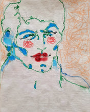 Load image into Gallery viewer, A Boy with Red Lips... Peach (Original)
