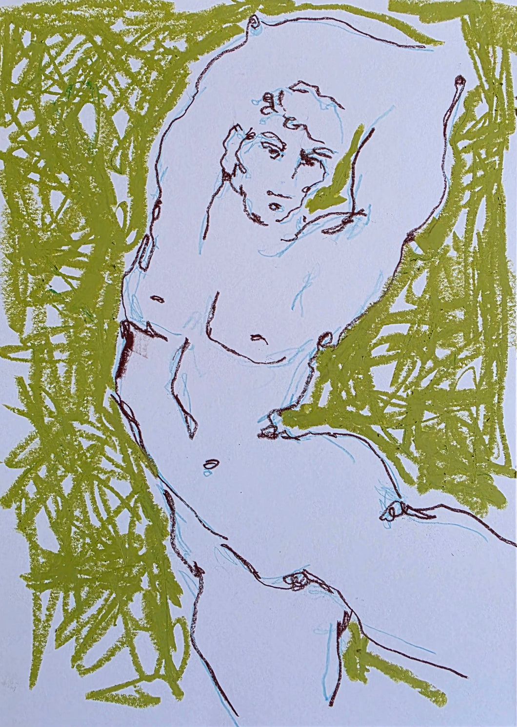 Ballet Dancer Study (Original Drawing)