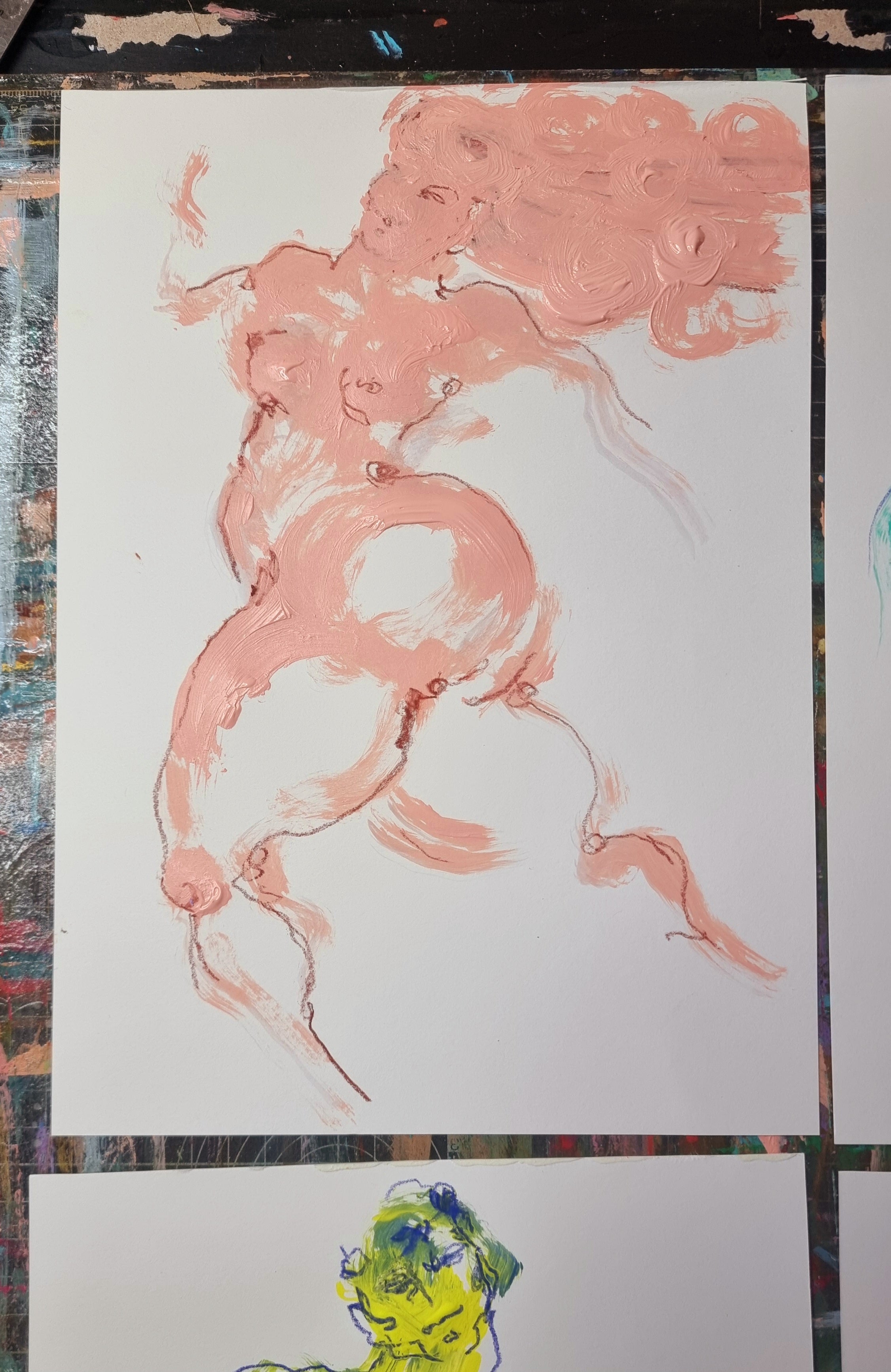 Study In Femininity #3 (Original Drawing) – IsaLu Ishii