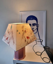 Load image into Gallery viewer, Pyramid Lampshade-Boys with Red Lips #2
