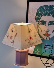 Load image into Gallery viewer, Square Pyramid Lampshade-Boys with Red Lips #1
